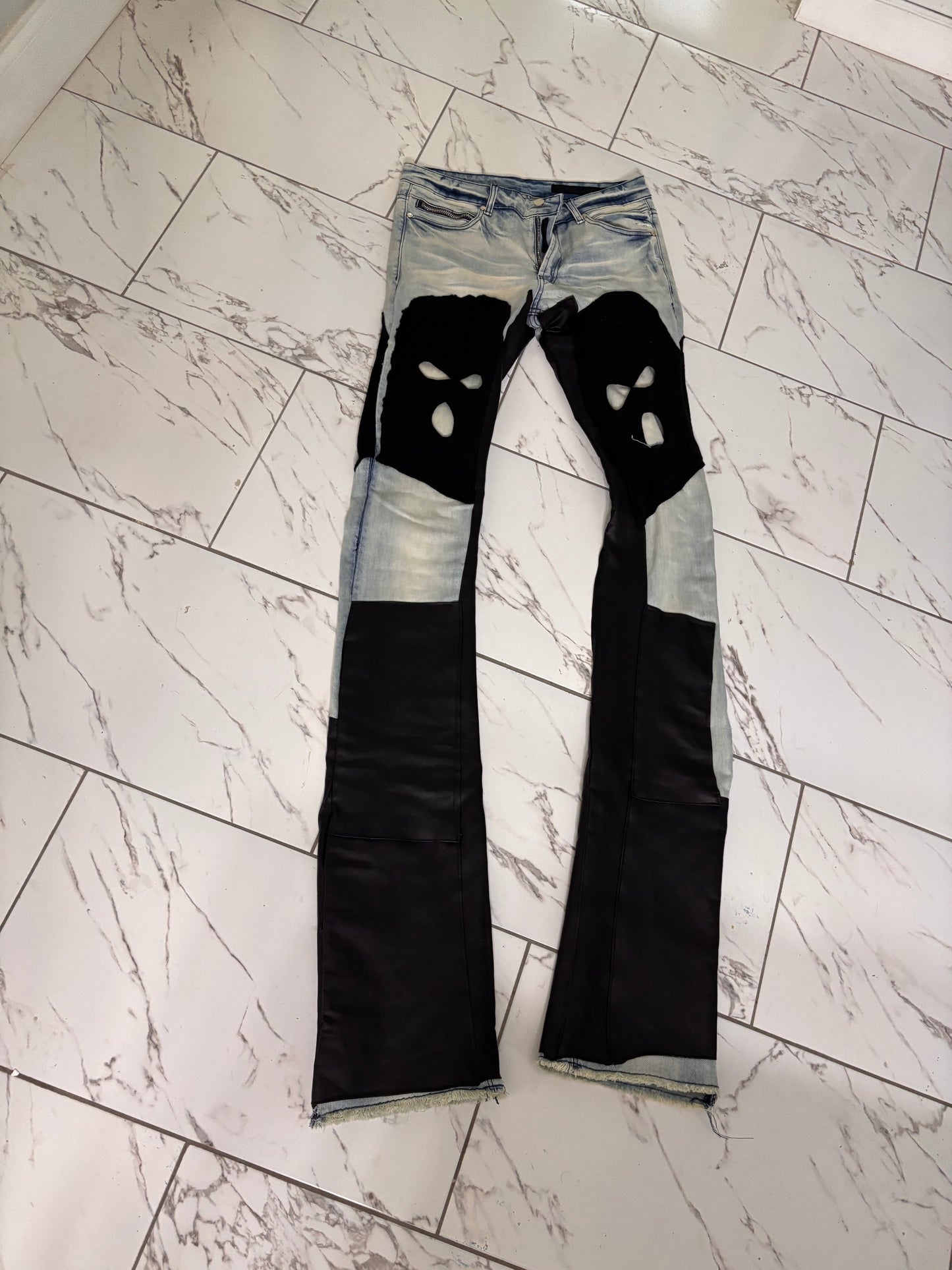 Custom made street wear jeans