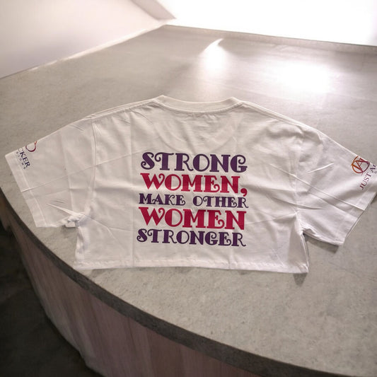 STRONG WOMAN CROP TOP (JustBeYou) T